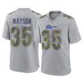 Kooe LA.Rams #35 Jaylen Watson Player Gray Atmosphere Fashion Home Game Stitched Jerseys