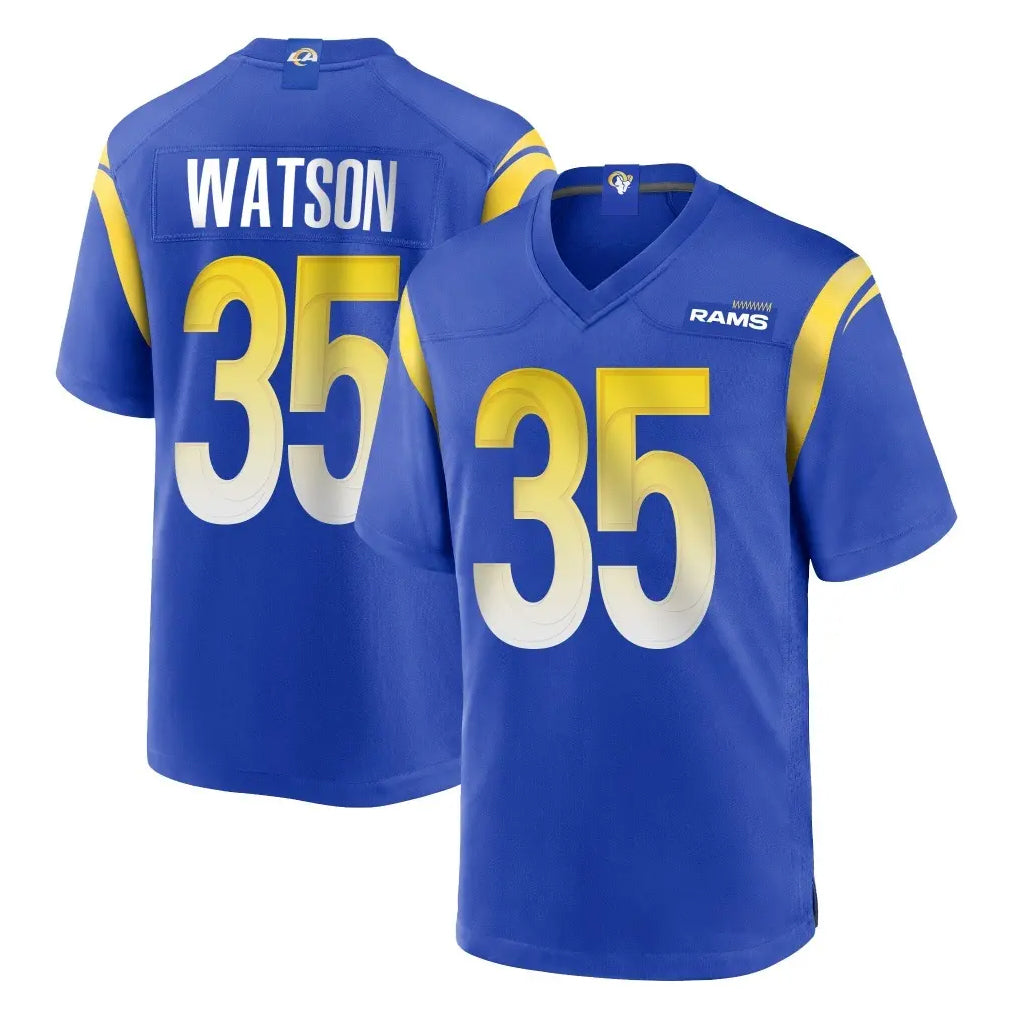 Kooe LA.Rams #35 Jaylen Watson Player Royal Home Game Stitched Jerseys