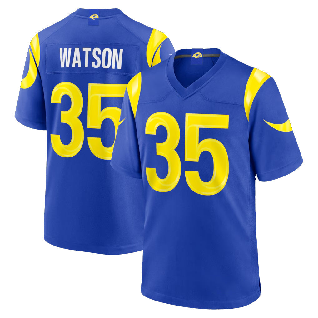 Kooe LA.Rams #35 Jaylen Watson Player Royal Limited Home Game Stitched Jerseys