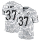 Kooe LA.Rams #37 Quentin Lake Player Arctic Camo Salute To Service Limited Game Stitched Jerseys