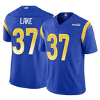 Kooe LA.Rams #37 Quentin Lake Player Royal Limited Vapor F.U.S.E. Home Game Stitched Jerseys