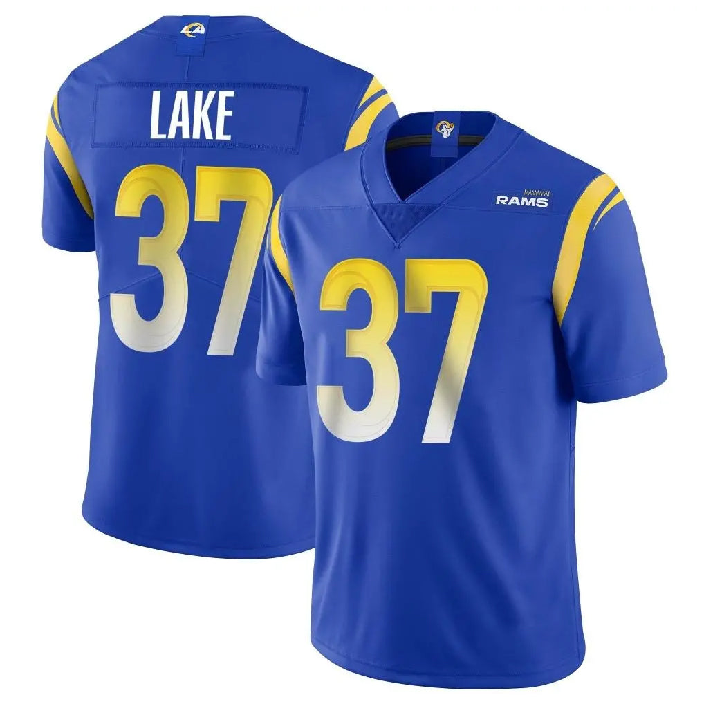 Kooe LA.Rams #37 Quentin Lake Player Royal Limited Vapor Untouchable Home Game Stitched Jerseys