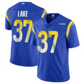 Kooe LA.Rams #37 Quentin Lake Player Royal Limited Vapor Untouchable Home Game Stitched Jerseys