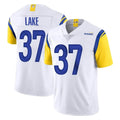 Kooe LA.Rams #37 Quentin Lake Player White Limited Vapor Untouchable Home Game Stitched Jerseys