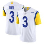 Kooe LA.Rams #3 Kam Curl Player White Limited Vapor Untouchable Home Game Stitched Jerseys