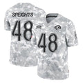 Kooe LA.Rams #48 Omar Speights Player Arctic Camo Salute To Service Limited Game Stitched Jerseys