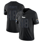 Kooe LA.Rams #48 Omar Speights Player Black Impact Limited Home Game Stitched Jerseys