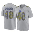 Kooe LA.Rams #48 Omar Speights Player Gray Atmosphere Fashion Home Game Stitched Jerseys