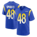 Kooe LA.Rams #48 Omar Speights Player Royal Home Game Stitched Jerseys