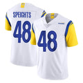 Kooe LA.Rams #48 Omar Speights Player White Limited Vapor Untouchable Home Game Stitched Jerseys