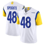 Kooe LA.Rams #48 Omar Speights Player White Limited Vapor Untouchable Home Game Stitched Jerseys