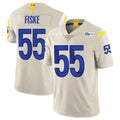 Kooe LA.Rams #55 Braden Fiske Player Bone Limited Vapor Home Game Stitched Jerseys