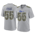Kooe LA.Rams #55 Braden Fiske Player Gray Atmosphere Fashion Home Game Stitched Jerseys