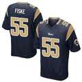 Kooe LA.Rams #55 Braden Fiske Player Navy Home Game Stitched Jerseys