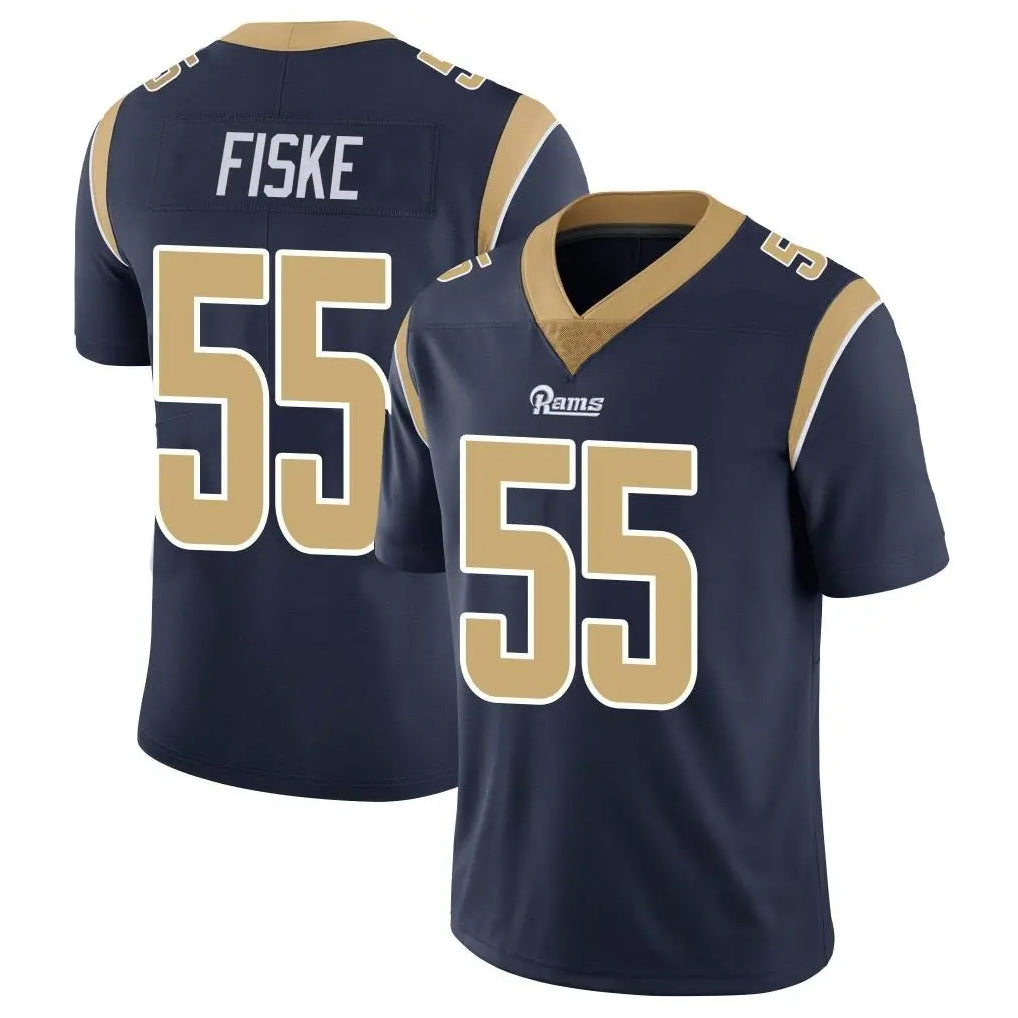 Kooe LA.Rams #55 Braden Fiske Player Navy Limited Vapor Untouchable Home Game Stitched Jerseys