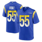 Kooe LA.Rams #55 Braden Fiske Player Royal Home Game Stitched Jerseys