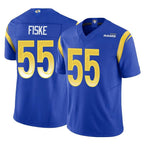 Kooe LA.Rams #55 Braden Fiske Player Royal Limited Vapor F.U.S.E. Home Game Stitched Jerseys