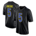 Kooe LA.Rams #5 Kamren Kinchens Player Black Fashion Limited Home Game Stitched Jerseys