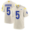 Kooe LA.Rams #5 Kamren Kinchens Player Bone Home Game Stitched Jerseys