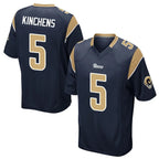 Kooe LA.Rams #5 Kamren Kinchens Player Navy Home Game Stitched Jerseys