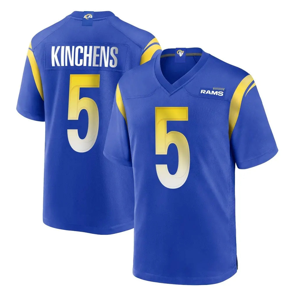 Kooe LA.Rams #5 Kamren Kinchens Player Royal Home Game Stitched Jerseys