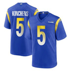 Kooe LA.Rams #5 Kamren Kinchens Player Royal Home Game Stitched Jerseys