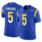 Kooe LA.Rams #5 Kamren Kinchens Player Royal Limited Vapor F.U.S.E. Home Game Stitched Jerseys