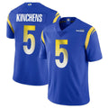 Kooe LA.Rams #5 Kamren Kinchens Player Royal Limited Vapor Untouchable Home Game Stitched Jerseys