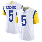 Kooe LA.Rams #5 Kamren Kinchens Player White Limited Vapor Untouchable Home Game Stitched Jerseys