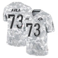 Kooe LA.Rams #73 Steve Avila Player Arctic Camo Salute To Service Limited Game Stitched Jerseys