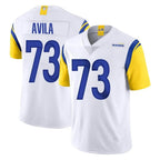 Kooe LA.Rams #73 Steve Avila Player White Limited Vapor Untouchable Home Game Stitched Jerseys
