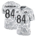 Kooe LA.Rams #84 Colby Parkinson Player Arctic Camo Salute To Service Limited Game Stitched Jerseys