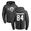 Kooe LA.Rams #84 Colby Parkinson Player Gray Pullover Hoodie Limited Game Stitched Jerseys