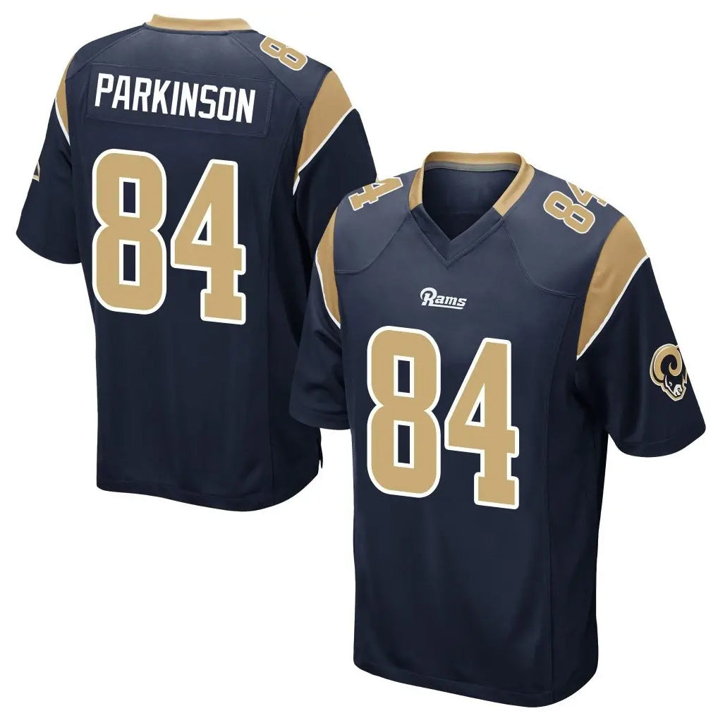 Kooe LA.Rams #84 Colby Parkinson Player Navy Home Game Stitched Jerseys