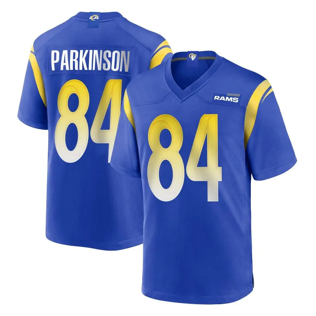 Kooe LA.Rams #84 Colby Parkinson Player Royal Home Game Stitched Jerseys