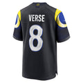 Kooe LA.Rams #8 Jared Verse Player Midnight Blue Rivalries Collection Game Stitched Jerseys