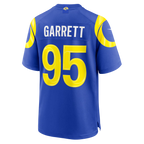 Kooe LA.Rams #95 Myles Garrett Royal Game Stitched Jerseys