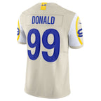 Kooe LA.Rams #99 Aaron Donald Alternate Vapor F.U.S.E. Limited Jersey - Bone Stitched Jerseys