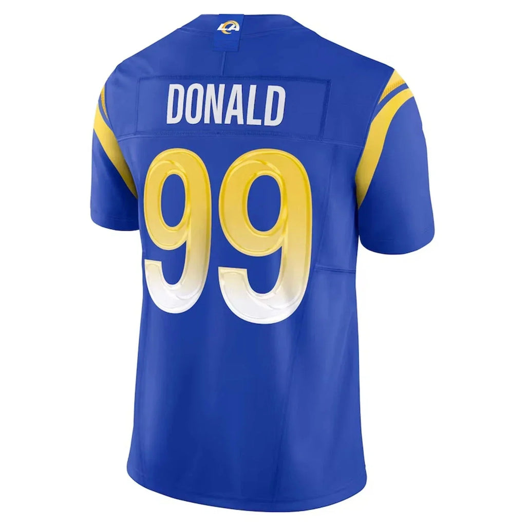 Kooe LA.Rams #99 Aaron Donald Royal Vapor F.U.S.E. Limited Jersey Stitched Jerseys
