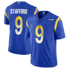 Kooe LA.Rams #9 Matthew Stafford Player Royal Limited Vapor Untouchable Home Game Stitched Jerseys