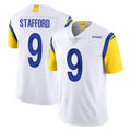 Kooe LA.Rams #9 Matthew Stafford Player White Limited Vapor Untouchable Home Game Stitched Jerseys