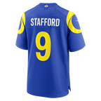 Kooe LA.Rams #9 Matthew Stafford Royal Team Game Player Stitched Jerseys