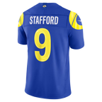 Kooe LA.Rams #9 Matthew Stafford Royal Team Vapor F.U.S.E. Stitched Limited Jerseys