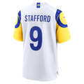 Kooe LA.Rams #9 Matthew Stafford White White Game Player Stitched Jerseys