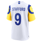 Kooe LA.Rams #9 Matthew Stafford White White Game Player Stitched Jerseys
