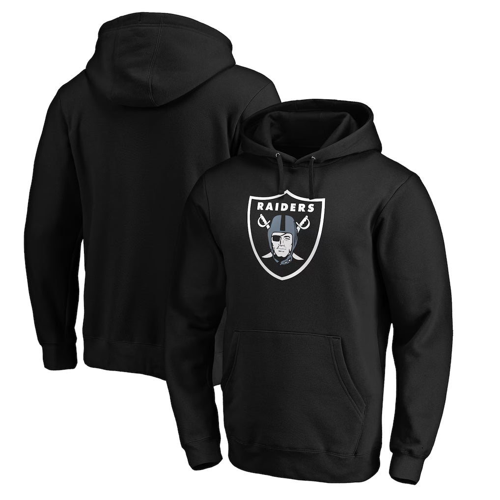 Kooe LV.Raiders Black LOGO Pullover Hoodies Home Game Blank Player Stitched Jerseys