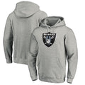 Kooe LV.Raiders Gray LOGO Pullover Hoodies Home Game Blank Player Stitched Jerseys