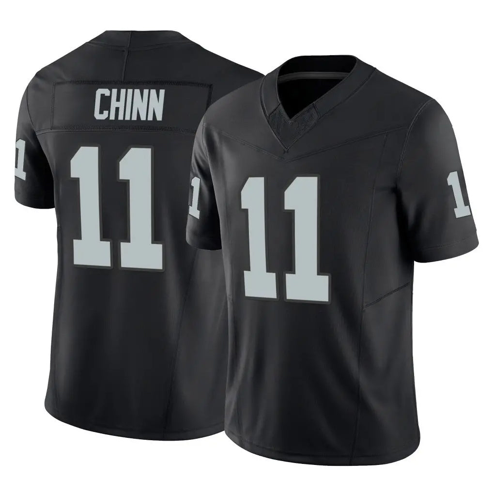 Kooe LV.Raiders #11 Jeremy Chinn Player Black Limited Vapor F.U.S.E. Home Game Stitched Jerseys
