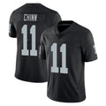 Kooe LV.Raiders #11 Jeremy Chinn Player Black Limited Vapor Untouchable Home Game Stitched Jerseys