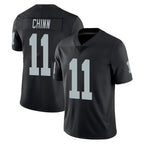 Kooe LV.Raiders #11 Jeremy Chinn Player Black Limited Vapor Untouchable Home Game Stitched Jerseys